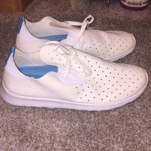 Native white sneakers